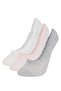 Women's 3-Pack Cotton Ballerina Socks E2037Axns