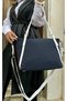 Justpolo Women's Toomy Color Large Size Hand and Shoulder Bag - 7