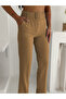Mink Blue Belted Vest Belted Carrot Trousers Woven Fabric Double Suit - 4