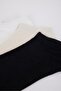 Women's 3-Piece Cotton Booties Socks E2114Axns - 5