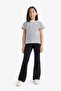 Girl's Flared Leggings E1840A825Sm