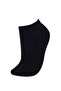 Women's 3-Piece Cotton Booties Socks E2114Axns - 2