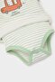 Crew Neck Vehicle Printed Long Sleeve Snap Fastener Body for Baby Boy Newborn E2456A525Sp - 3