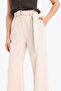 Wide Leg Double Pocket High Waist Standard Length Modal Pants D4467Ax25Sp - 6