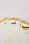 جوارب نسائية مريحة ومرنة مكونة من 5 قطع من القطن E2071AXNS - 7