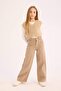 100% Cotton Wide Leg Wide Leg Pants for Girls D9131A825Sm - 3