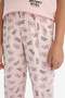 Looney Tunes Pajama Set Short Sleeve Top Elastic Waist Long Bottom Girl E2226A825SM - 6