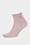 Girls' Ribbon 3-Piece Cotton Long Socks E6266A8Ns - 2