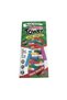 54-Piece Colorful Balancing Game Jenga, Large Wooden Version.
