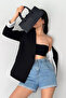 Women's Blazer Jacket Black - 5