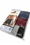 3-Pack Men's Boxer Shorts Cotton Lycra Side Striped 1002 - 5