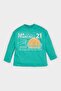 Crew Neck Sport Printed Long Sleeve T-Shirt Baby Boy E3671A525Sp