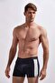 3-Pack Men's Boxer Shorts Cotton Lycra Side Striped 1002 - 4