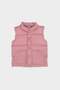 Waterproof Double-Sided Stand-Up Collar Snap Fastener Inflatable Vest for Baby Girl D6559A525Sp