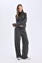 Afra X Coool Wide Leg Fabric Palazzo Trousers Wide Loose Leg Elastic Waist with Pockets C1428Ax25Sp - 4