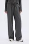 Afra X Coool Wide Leg Fabric Palazzo Trousers Wide Loose Leg Elastic Waist with Pockets C1428Ax25Sp - 5