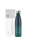 500ml gradient blue Stainless Steel Water Bottle Insulated Vacuum Flask Double Wall Thermal Cu