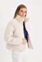 Regular Fit Inflatable Jacket with Zipper Pocket E7385Ax24Wn - 3