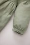 Baby Girl Big Neckline Embroidery Long Sleeve Pocket Twill Dress D9566A525Sp - 3