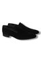 S1453 Black Suede Leather Shoes Wedding Engagement Special Occasion Cocktail Prom Suit Shoes - 7