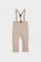Baby Boy Standard Leg Suspender Gabardine Pants E2236A525Sp - 4