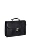 Leather Black Briefcase 255 10