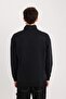 Comfort Regular Fit Comfortable Fit Stand Collar Zippered Printed Sweatshirt B0254Ax24Au - 6
