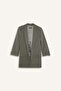 Regular Fit Jacket Collar Basic Plain Blazer Jacket C3215Ax24Au - 7