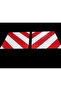 423X423 mm -Lowbed Warning Sign-Tpesc K333 and Din 11030 Compliant Vehicle Marking Sticker/Reflective Adhesive - 3