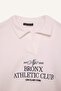 Oversize Wide Fit Polo Neck Printed Thick Sweatshirt E1852Ax24Wn - 8