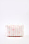100% Cotton Muslin Care Bag - Ribbon / Pink