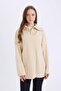 Regular Fit Zippered Stand Collar Knitwear Sweater Tunic B0191Ax24Wn - 3