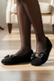 Fancy Velvet House, Hajj, Umrah Ballerina, Gift, Daily Ballerina, Feather Ballerina, Slippers, Booties, Show Kitty