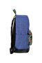 Benetton School Backpack Navy Blue Camouflage - 3