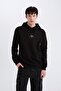 Vikings Valhalla Regular Fit Hooded Back Printed Sweatshirt D5863Ax24Wn - 3