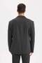 Slim Fit Slim Fit Jacket Lapel Button Blazer Jacket D6074Ax24Au - 7