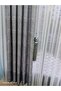 Brillanthome Trend Linen Background Curtain Self Patterned - 5