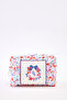100% Cotton Large Care Bag - Little Flowers/Red