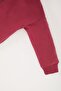 Baby Girl Hooded Basic Plain Soft Inside Furry Zippered Sweatshirt D0750A524Au - 3