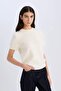 Regular Fit Crew Neck Basic Plain Knitwear Short Sleeve T-Shirt Sweater E3214Ax24Wn