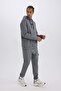 Sportsman Jogger Sweatpants Standard Fit Three Pockets Waist Tie Elasticated Leg D3741Ax24Wn - 2