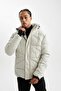 Water Repellent K Hooded Windproof Zippered Pocket Coat C6058Ax24Wn - 3
