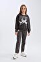 Elastic Waist Jogger Sweatpants for Girls D3841A824Wn - 3