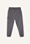 Sportsman Jogger Sweatpants Standard Fit Three Pockets Waist Tie Elasticated Leg D3741Ax24Wn - 8