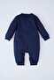 Baby Boy Newborn New Year's Eve Themed Long Sleeve Jumpsuit D6511A524Wn - 4