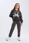 Elastic Waist Jogger Sweatpants for Girls D3841A824Wn