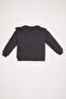 Baby Girl Crew Neck Inside Soft Feather Sweatshirt D6678A524Wn - 4