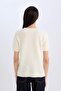 Regular Fit Crew Neck Basic Plain Knitwear Short Sleeve T-Shirt Sweater E3214Ax24Wn - 5