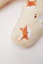 Baby Boy 3-Piece Set Bear Printed Sweatshirt Hooded Cardigan Elastic Waist Bottom D6022A524WN - 4