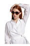 Emma Big Hexagonal Sunglasses Havana Yellow Ok015-Hy - 5